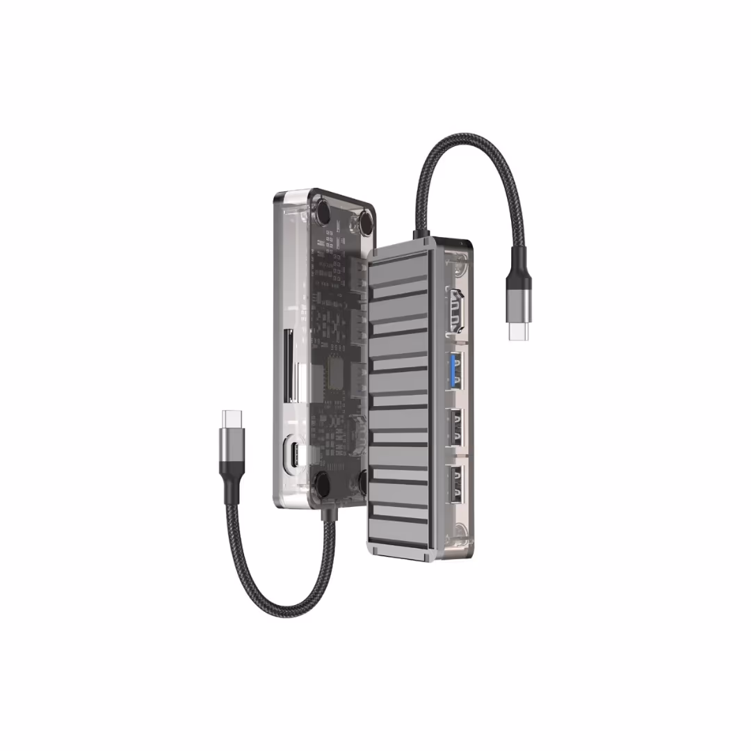 HB-13 100W 7in1 USB-C Hub 