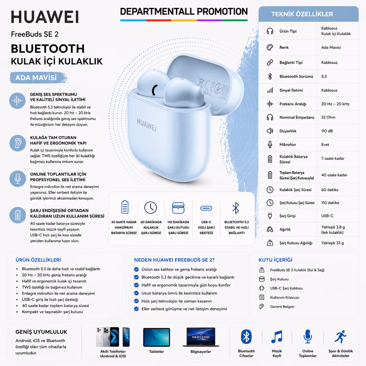 Huawei Freebuds SE 2 · Ada Mavisi 