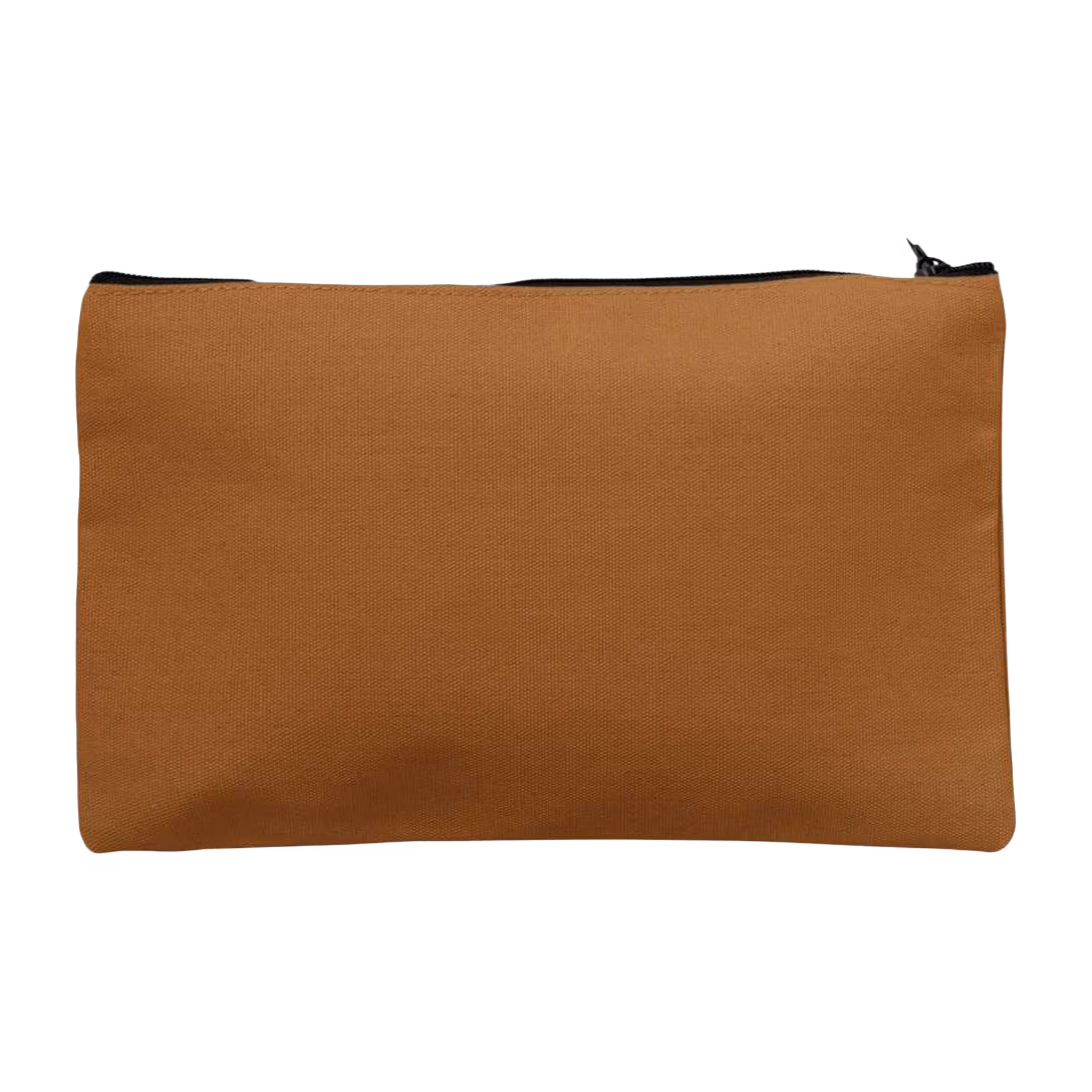 POSITIVE ORIGINALS Kanvas Clutch / Fermuarlı / 340 GSM