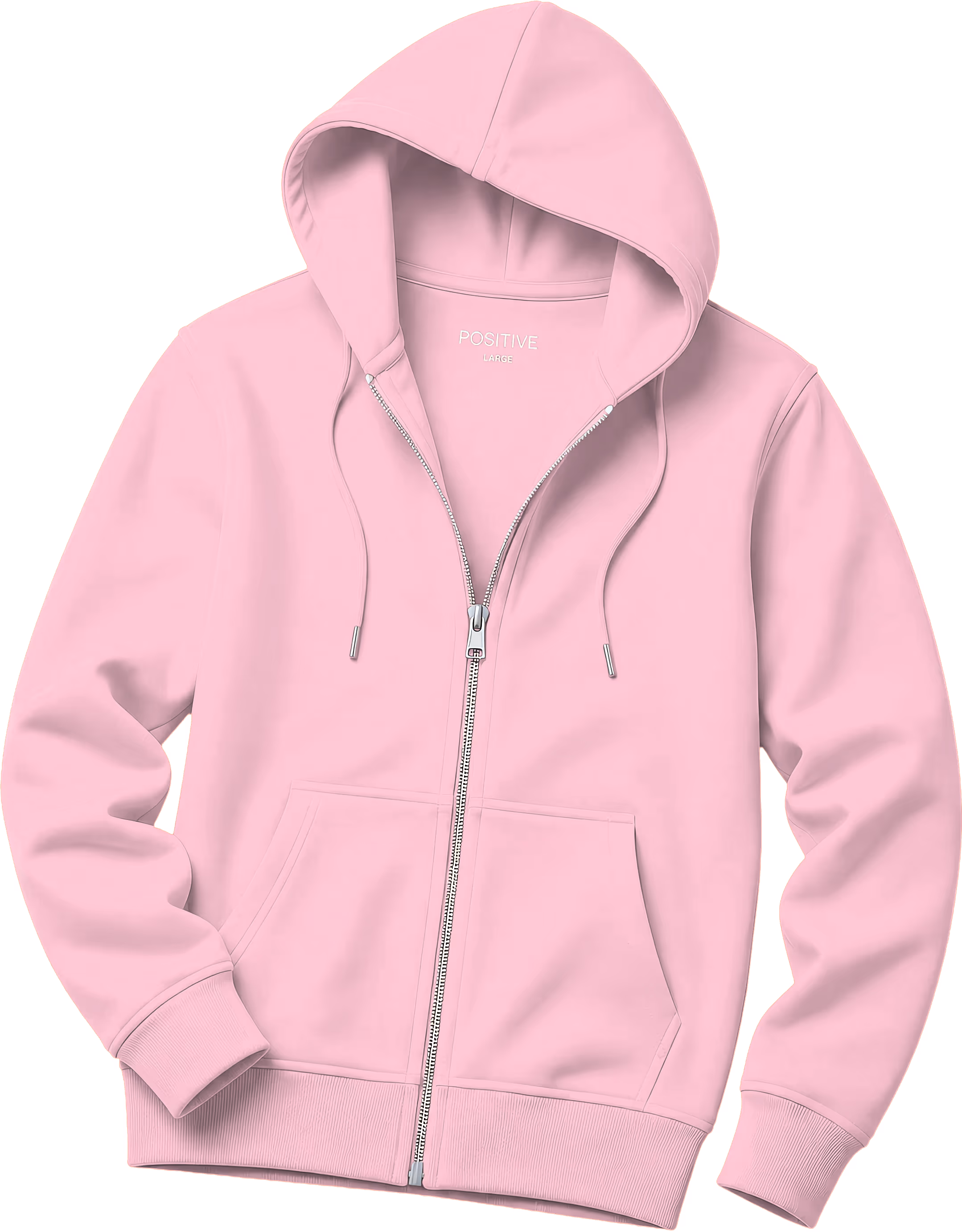 POSITIVE ORIGINALS Kapüşonlu Hoodie / Tam Fermuarlı