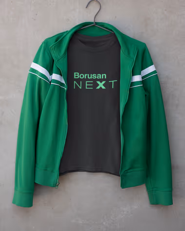 Borusan Otomotiv için Positive Studio merch üretimi