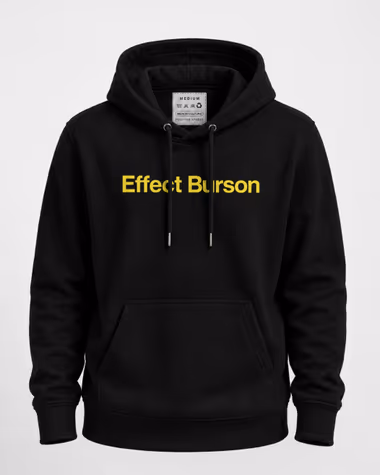 Effect Burson için Positive Studio merch üretimi