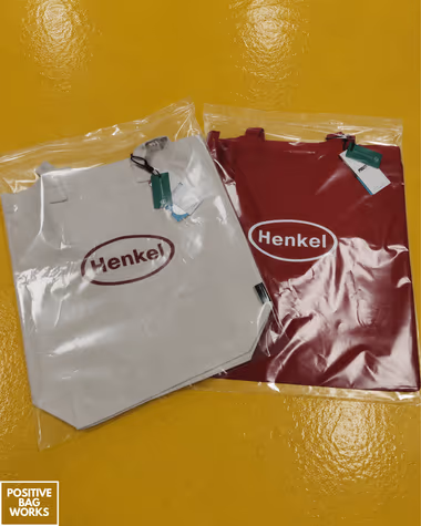 Henkel için Positive Studio merch üretimi