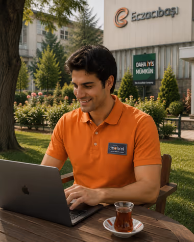Monrol için Positive Studio merch üretimi