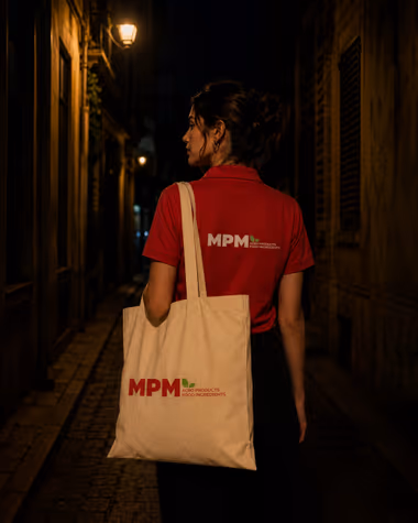 Mpm Gida için Positive Studio merch üretimi