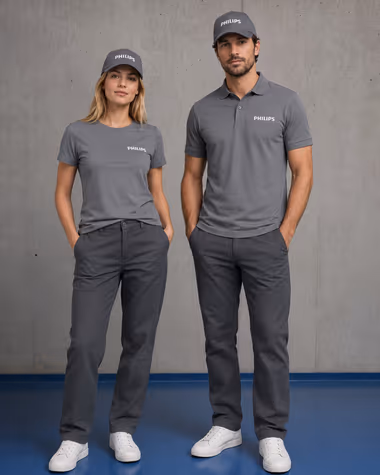 Philips için Positive Studio merch üretimi