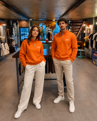 Senkron için Positive Studio merch üretimi