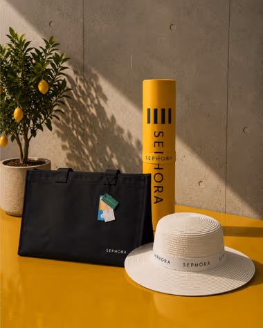 Sephora için Positive Studio merch üretimi