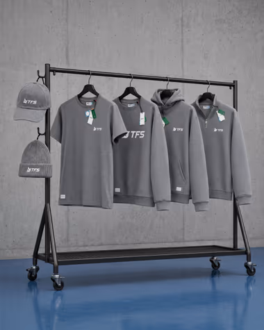 Tfs için Positive Studio merch üretimi