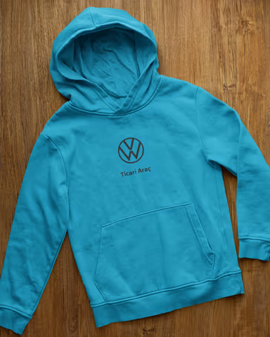 Volkswagen için Positive Studio merch üretimi