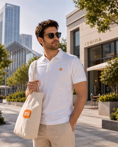 Xiaomi için Positive Studio merch üretimi