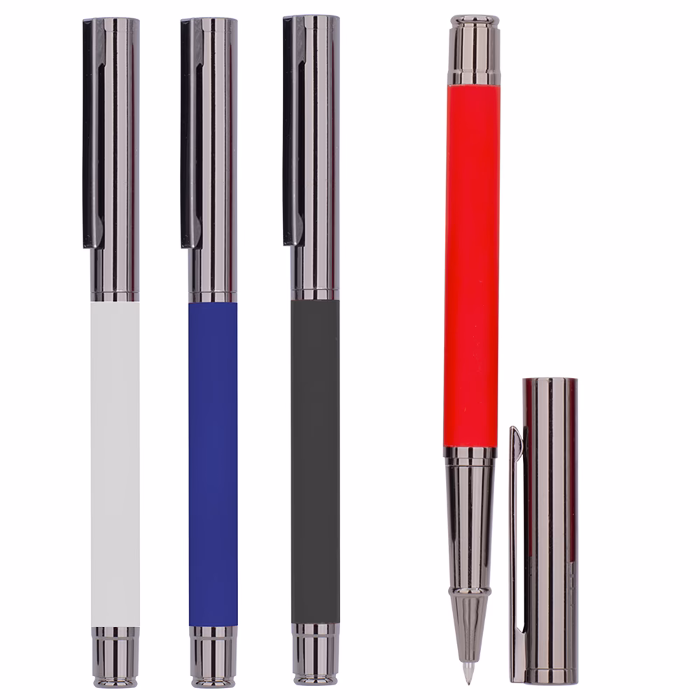 Metal Rubber Tükenmez Kalem