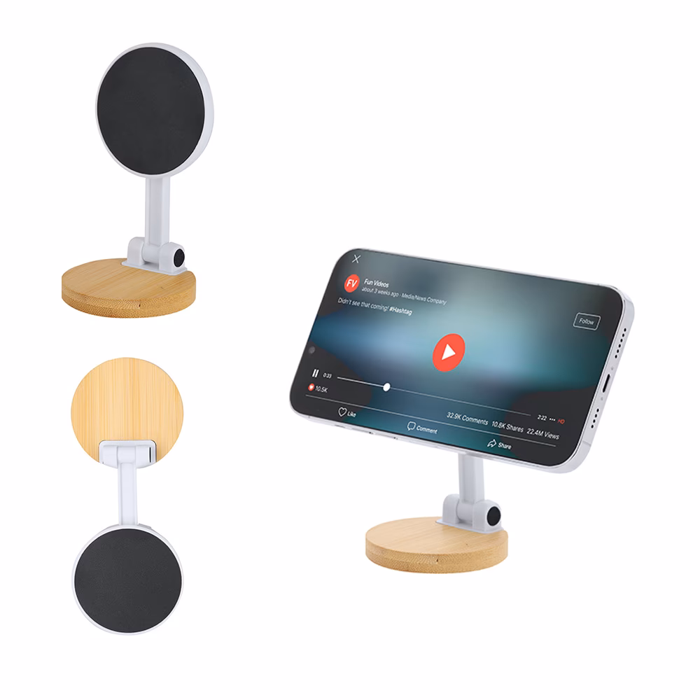 Telefon Standı - Bambu