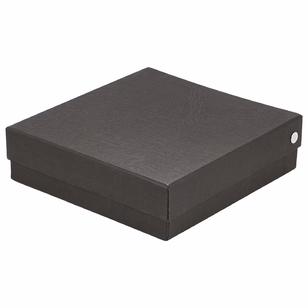 Sıvamalı Rivetli Set Kutusu ( 21 x 25 cm ) - Siyah
