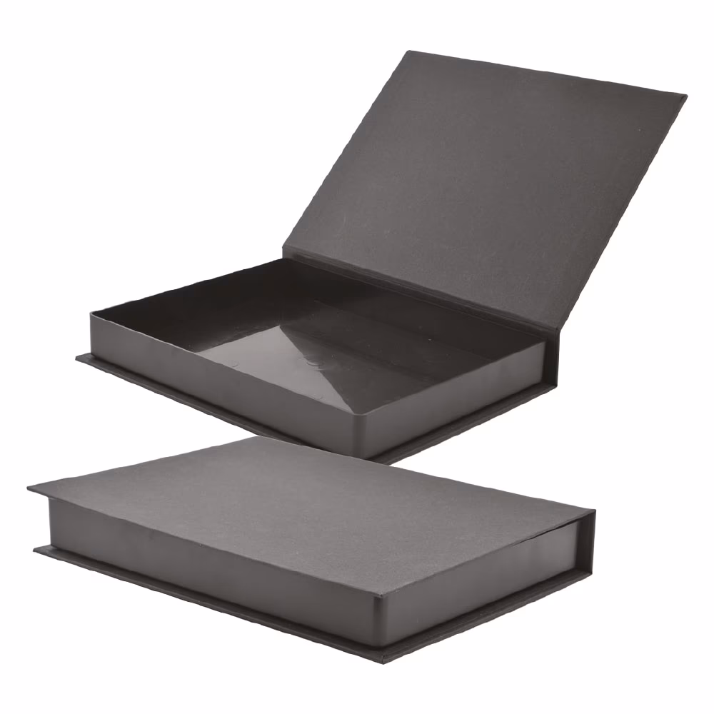 Sıvama Karton (Plastik kasa) Set Kutusu (26 x 21 x 4 cm) - Siyah