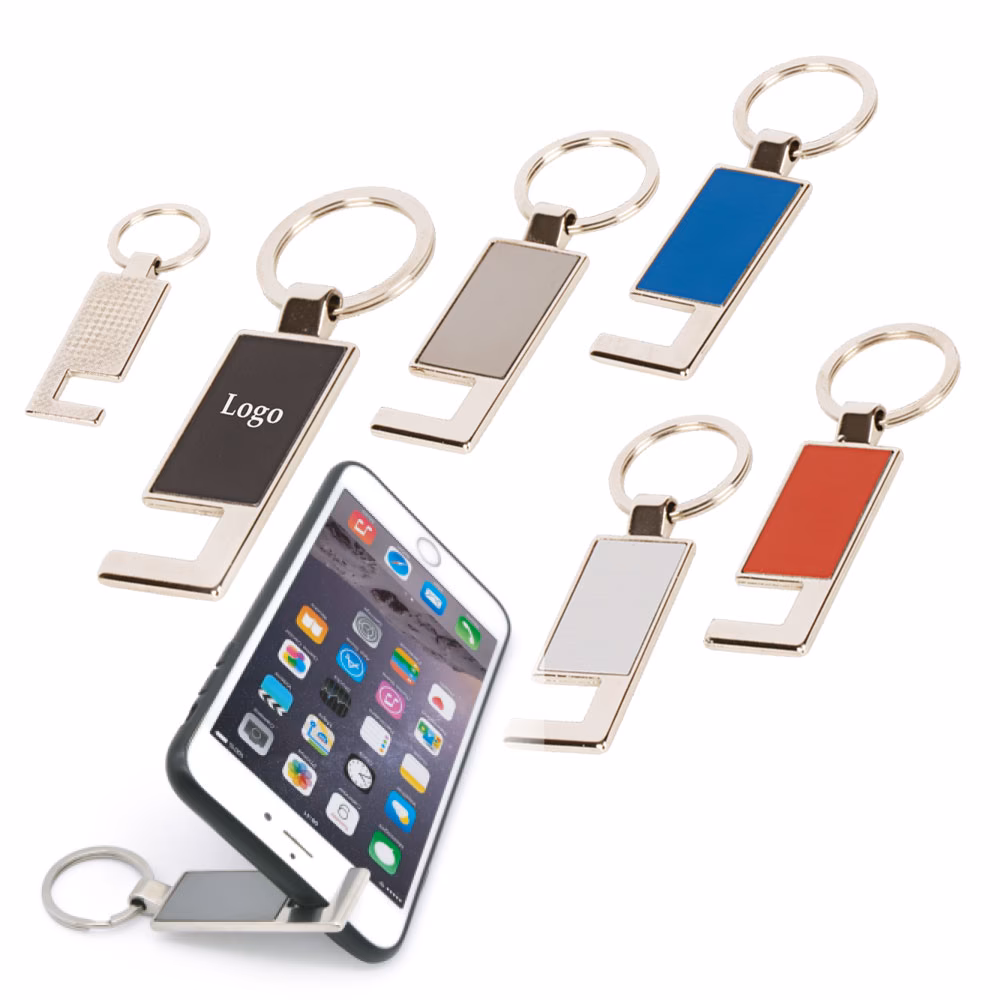 Metal Telefon Standı Anahtarlık