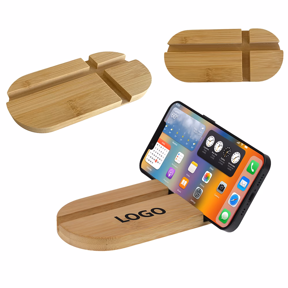 Bambu Masaüstü Telefon ve Tablet Standı - Bambu