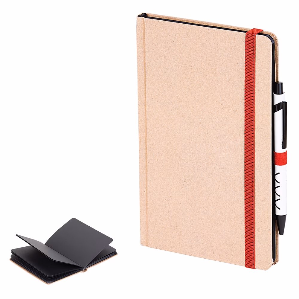 Kraft Sert Kapak Defter ( 13 x 21 cm )