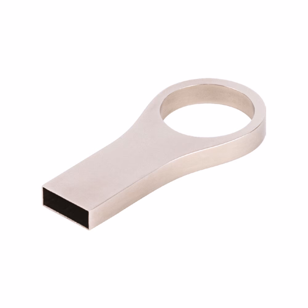 16 GB Metal USB Bellek - Gümüş / 16 GB
