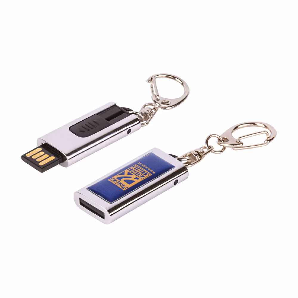 16 GB Metal USB Bellek - Gümüş / 16 GB