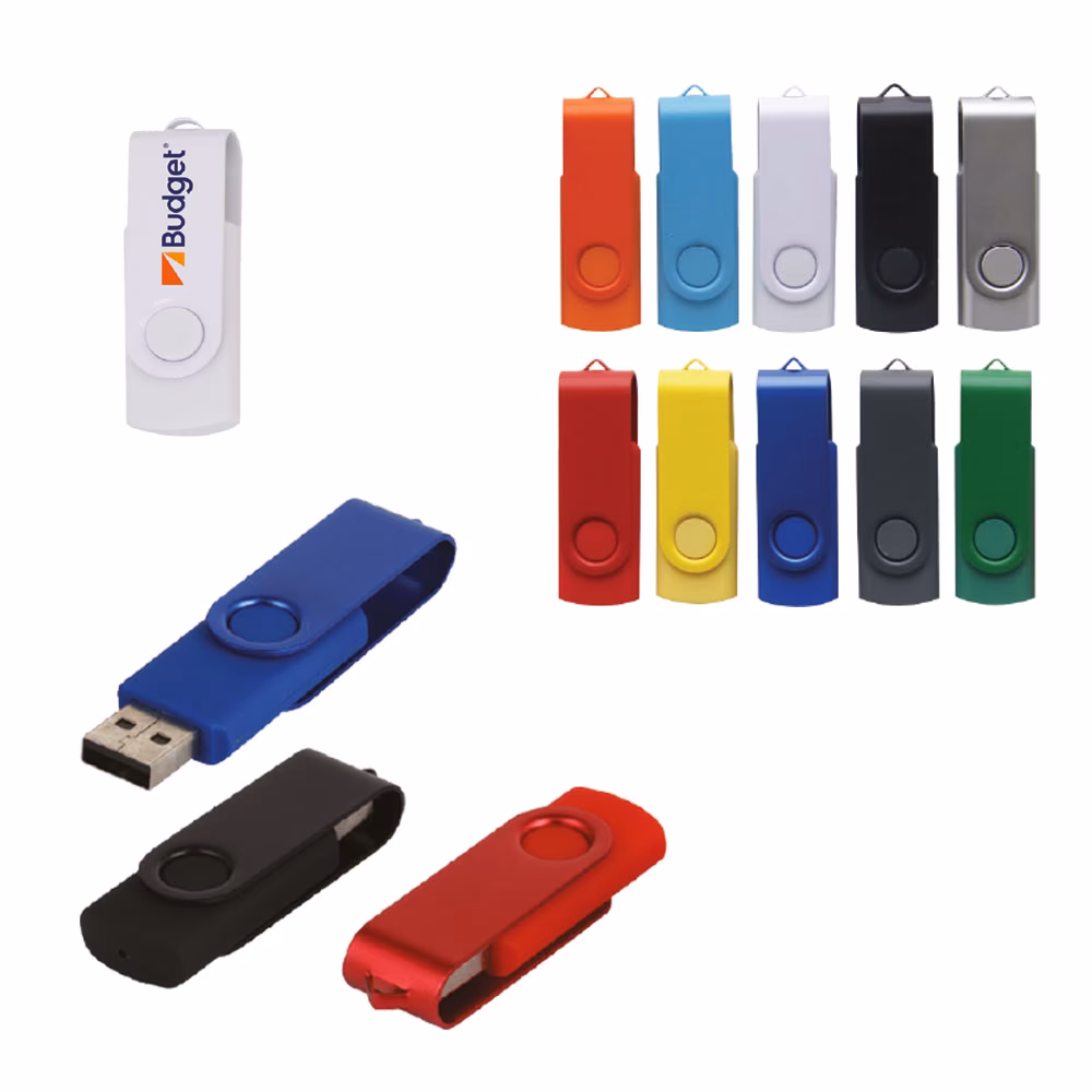 8 GB Metal Renkli USB Bellek