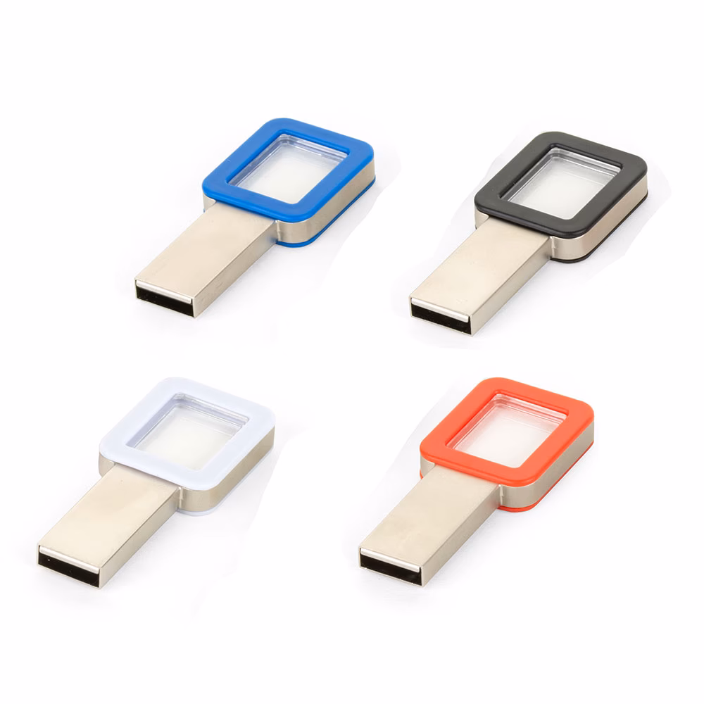 8 GB Şeffaf USB Bellek
