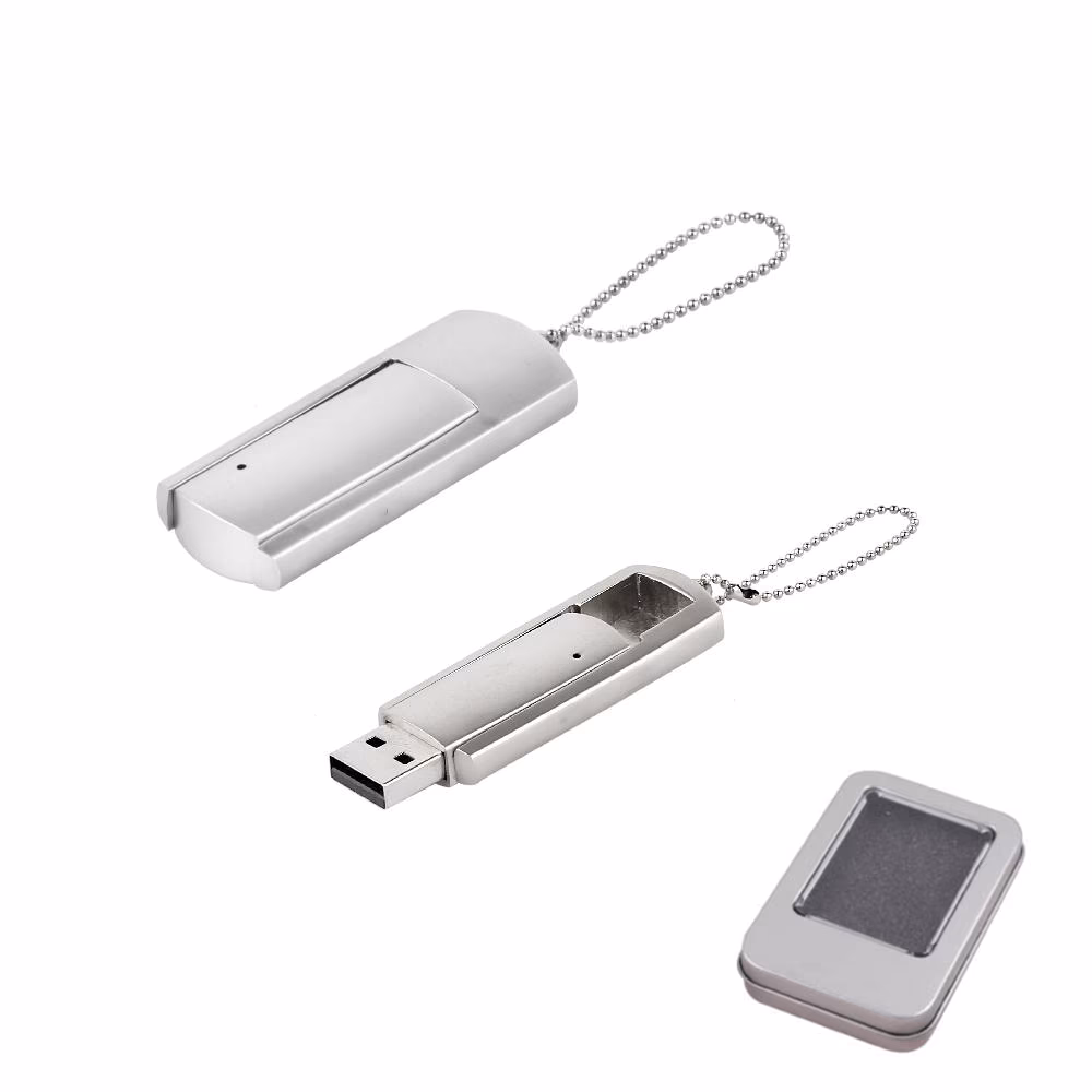 32 GB Metal USB Bellek - Gümüş / 32 GB