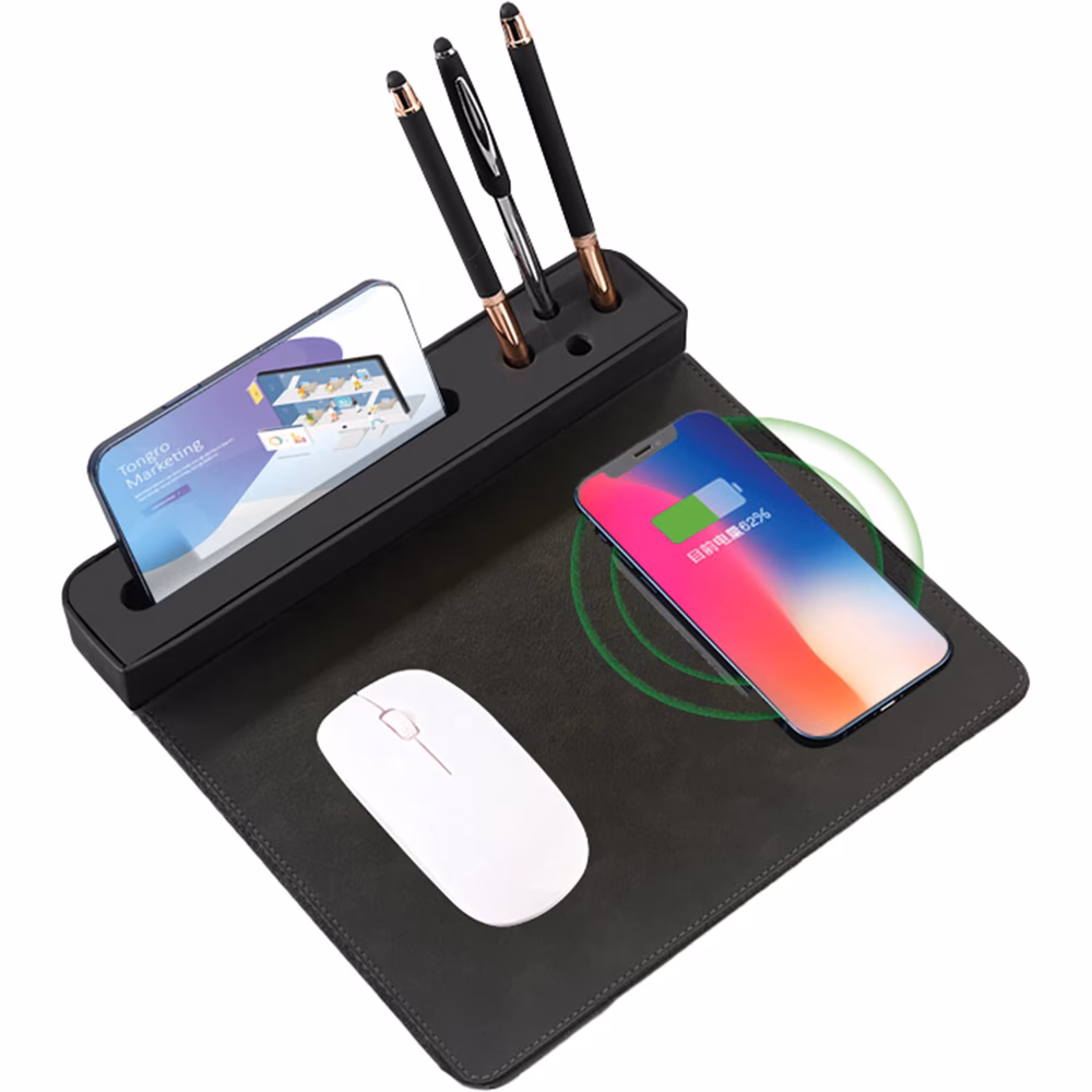 Wireless Mouse Pad - Siyah