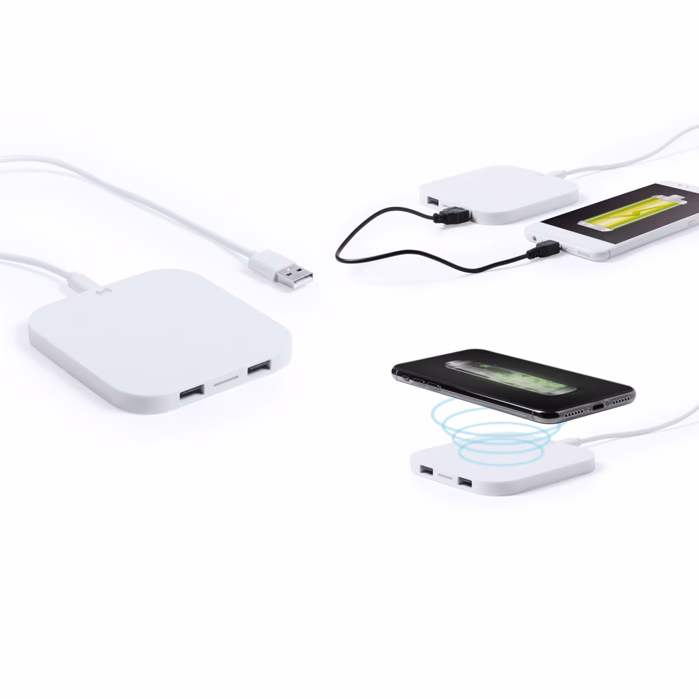 Wireless Şarj Cihazı - Beyaz