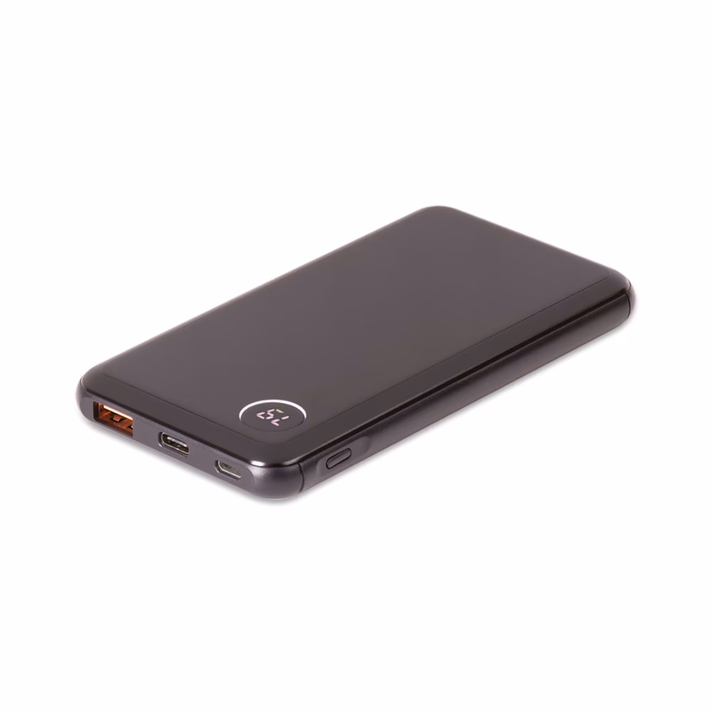 10.000 mAh Powerbank Mobil Şarj Cihazı - Siyah