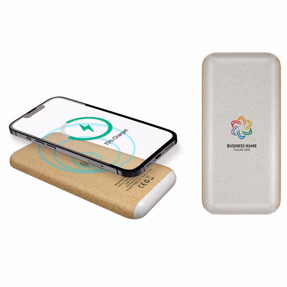 Powerbank 10.000 mAh Mobil Şarj Cihazı - Naturel