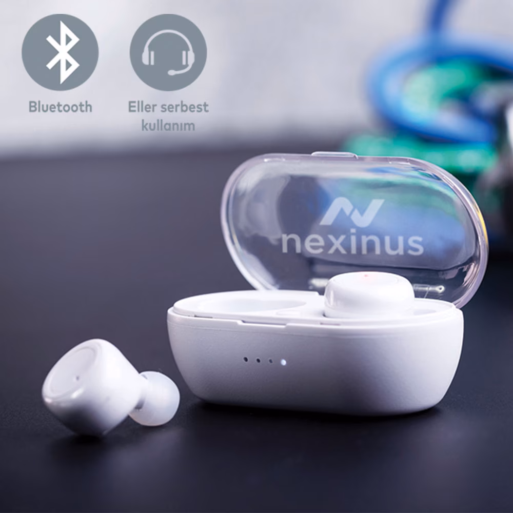 Bluetooth Kulaklık - Beyaz