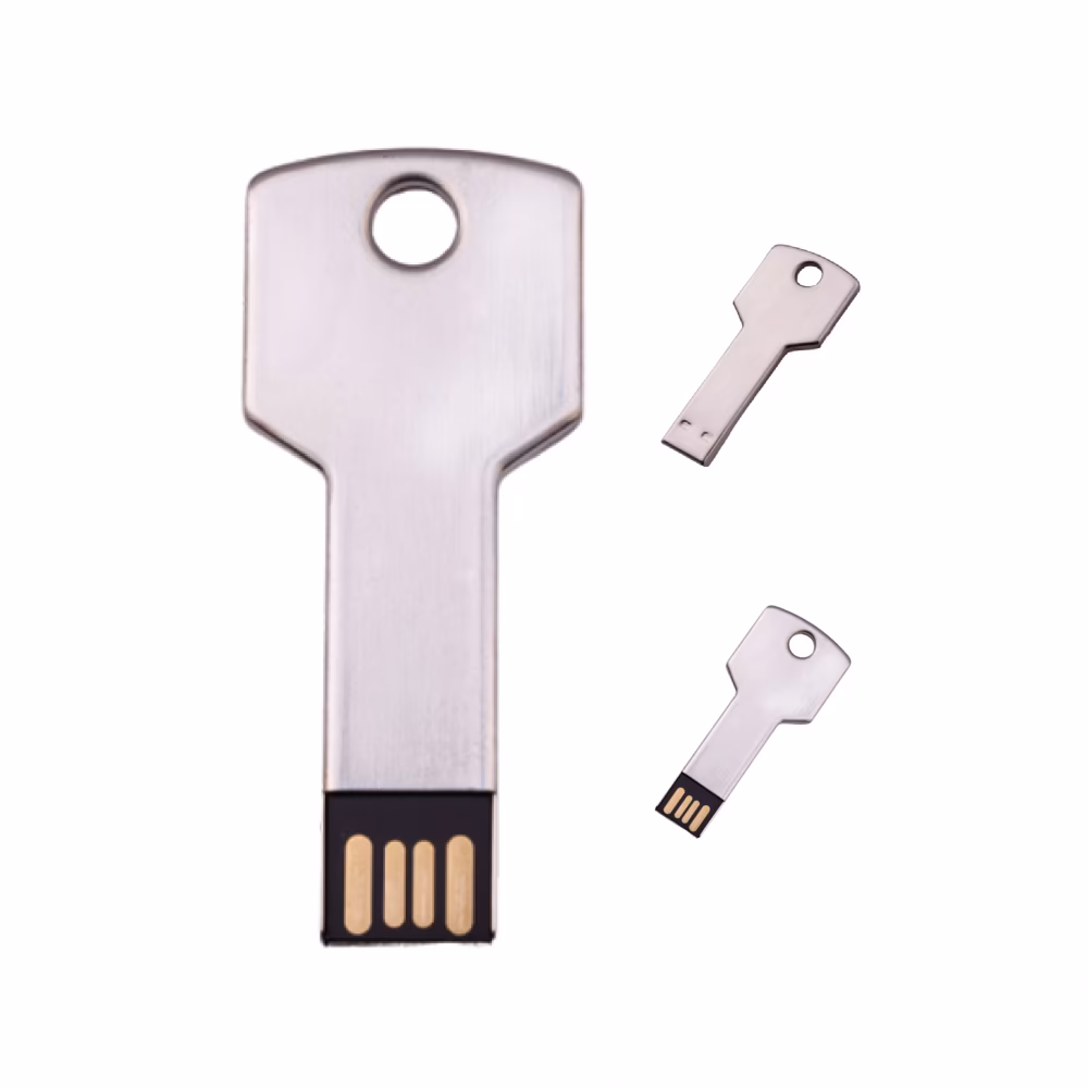 Anahtar USB Bellek 16 GB - GÜMÜŞ