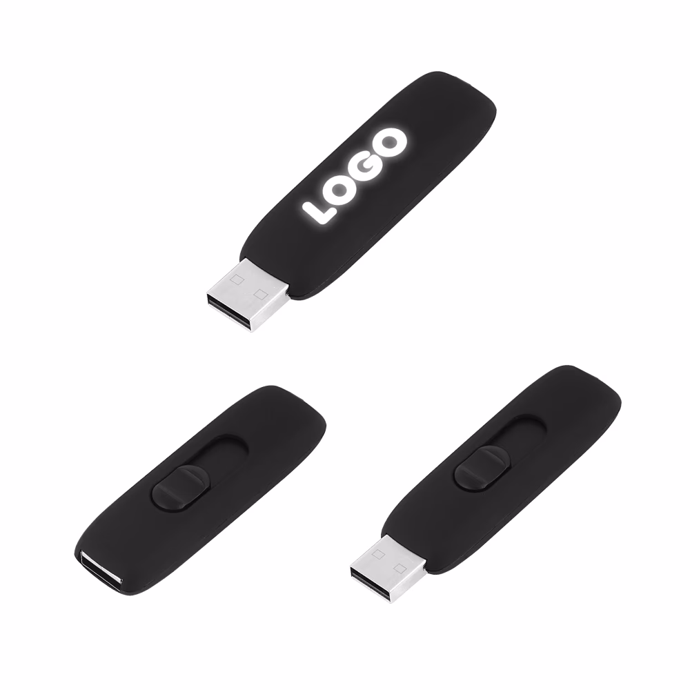 Işıklı Usb Bellek 32 GB - SİYAH