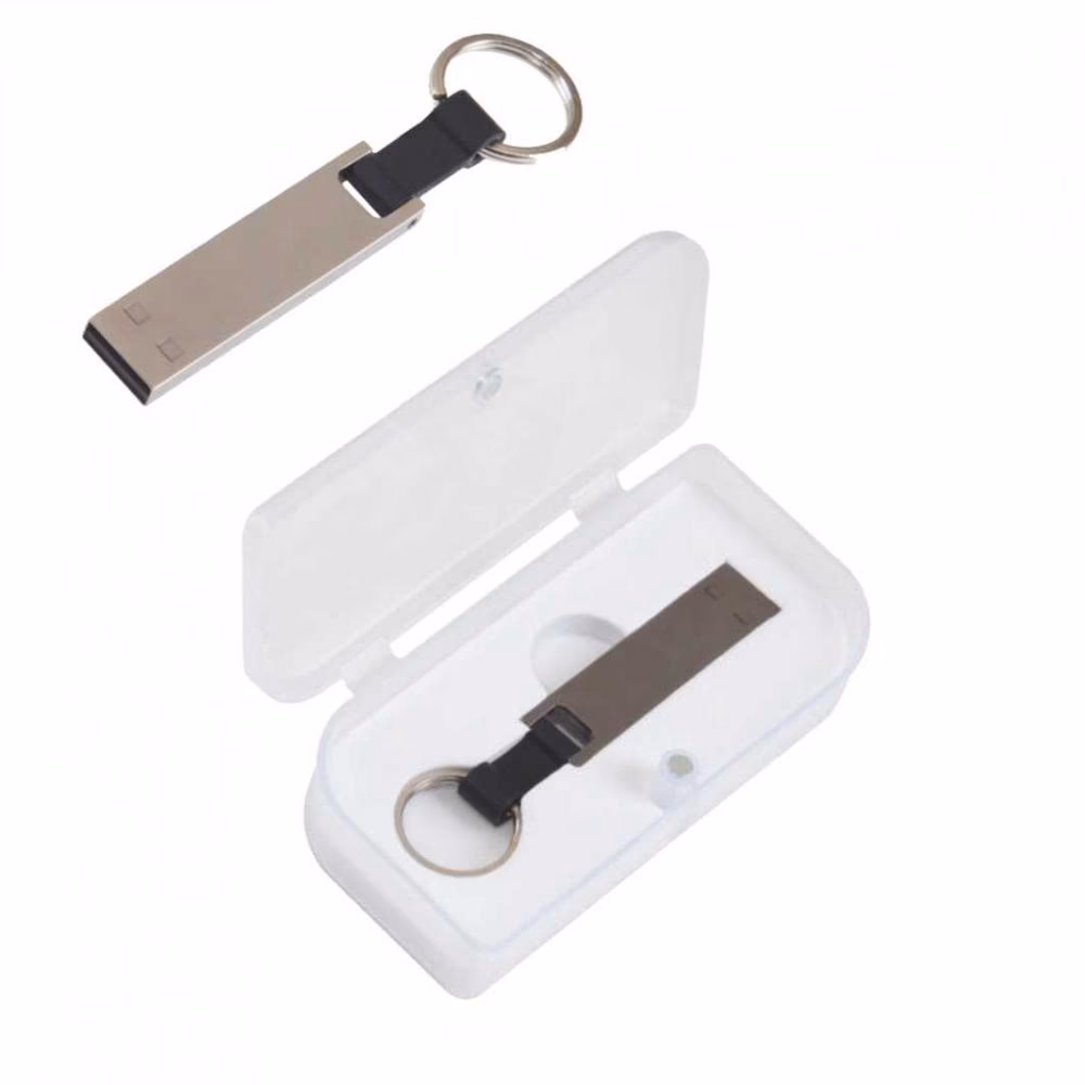 Metal Usb Bellek 8 GB - GÜMÜŞ