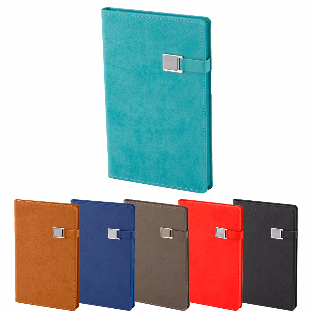 Termo Deri Tarihsiz Defter ( 13 x 21 cm ) - SİYAH