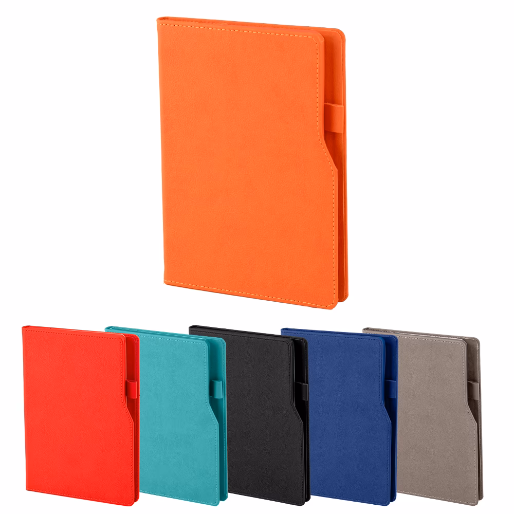 Termo Deri Tarihsiz Defter ( 15 x 21 cm ) - SİYAH