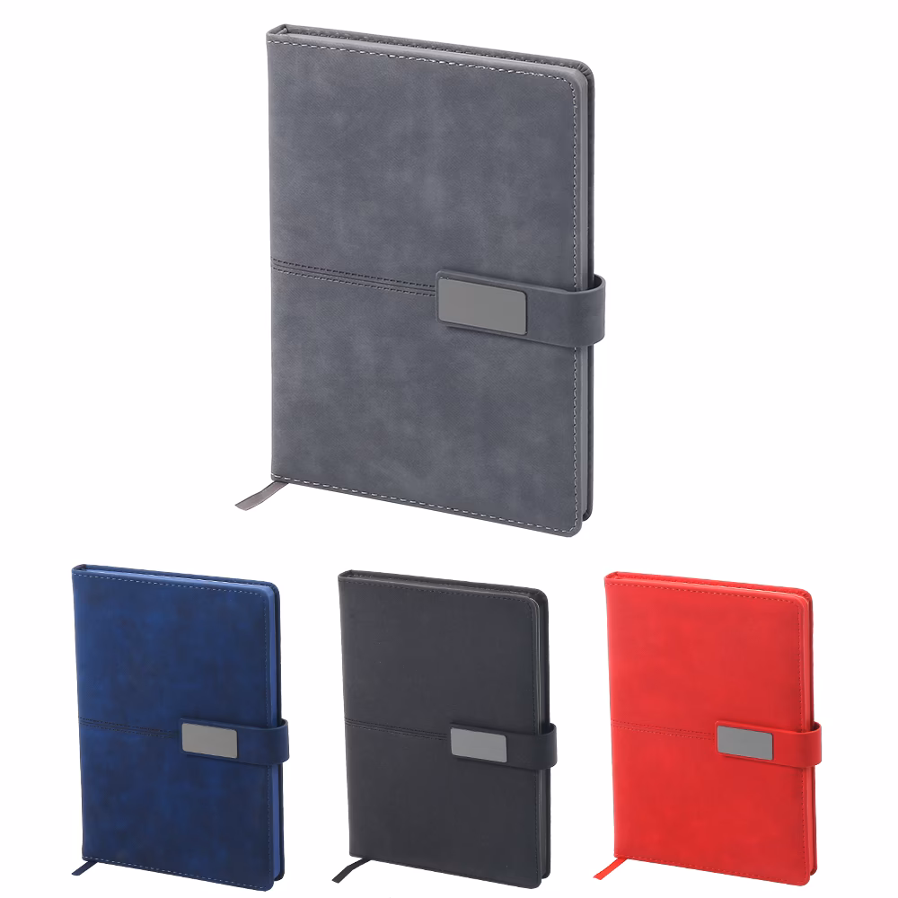 Termo Deri Tarihsiz Defter ( 14,5 x 21 cm ) - SİYAH