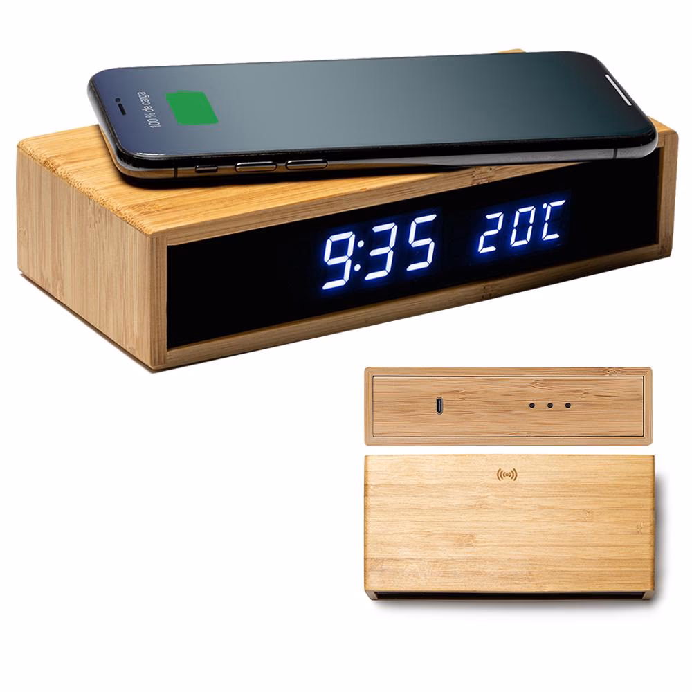 Bambu Wireless Şarj Cihazı - AHŞAP