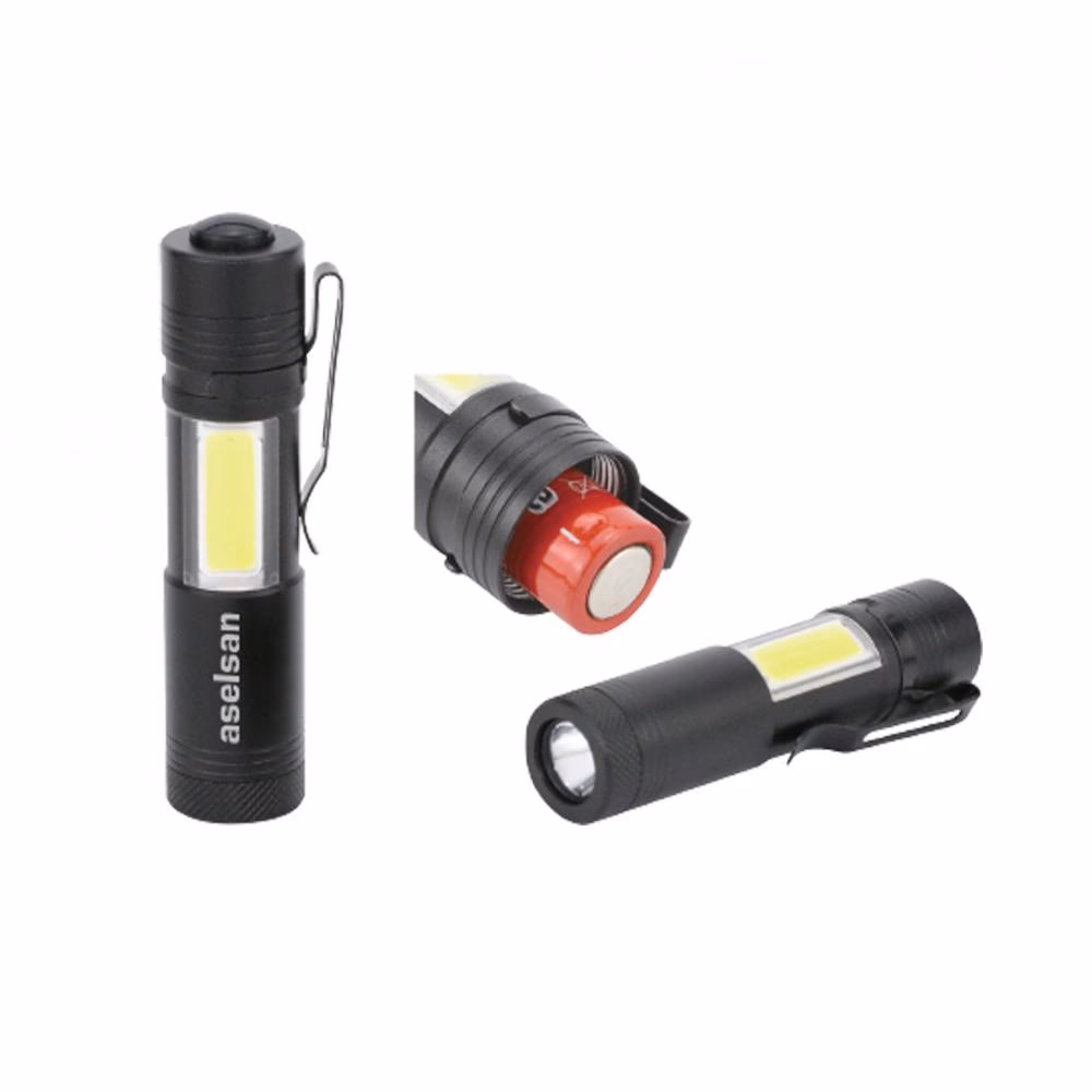 XPE + COB Led El Feneri - SİYAH