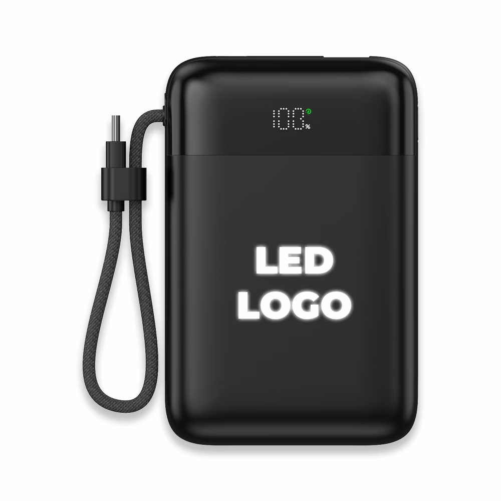 15W Magsafe Işıklı Logo Powerbank 10000 mAh