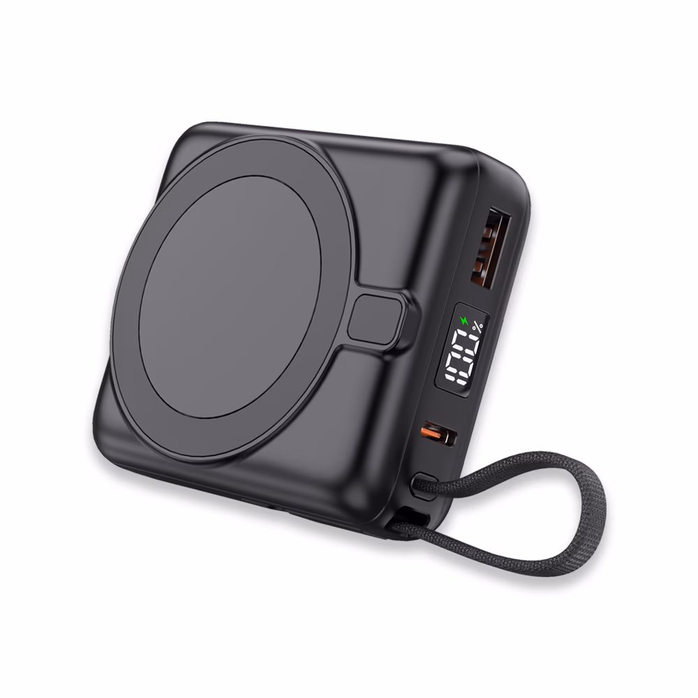 Işıklı Logo 15W MagSafe Powerbank 10000 mAh