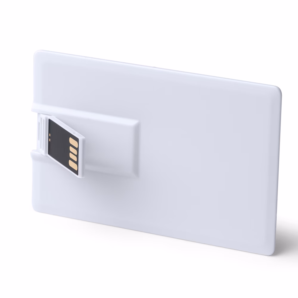 Kart USB Bellek - Beyaz / 16 GB