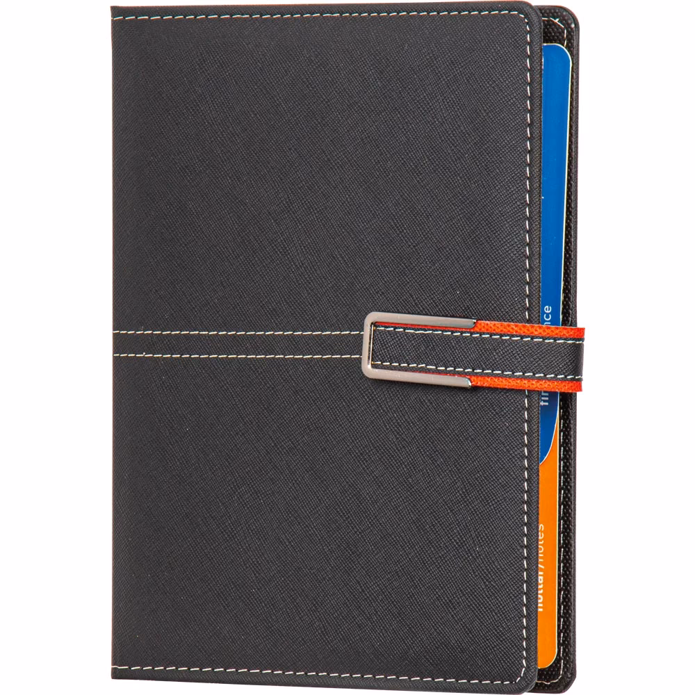 Organizer Ajanda - Siyah / 26,5 x 19 cm