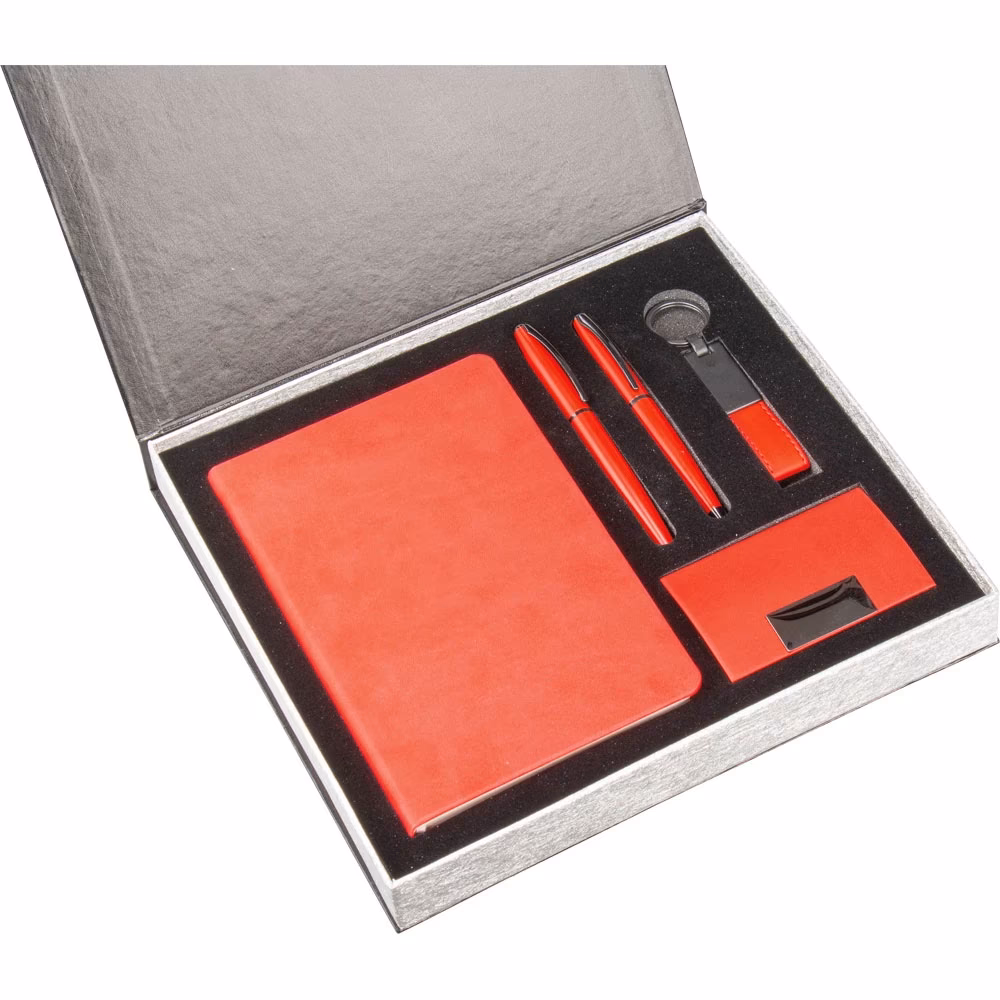 Hediyelik Set - Kırmızı / 28 x 26 x 3,5 cm