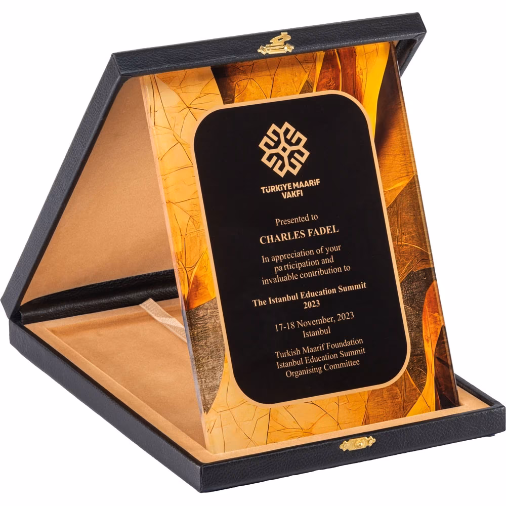 Kutulu Kristal Plaket - 18 x 24 cm