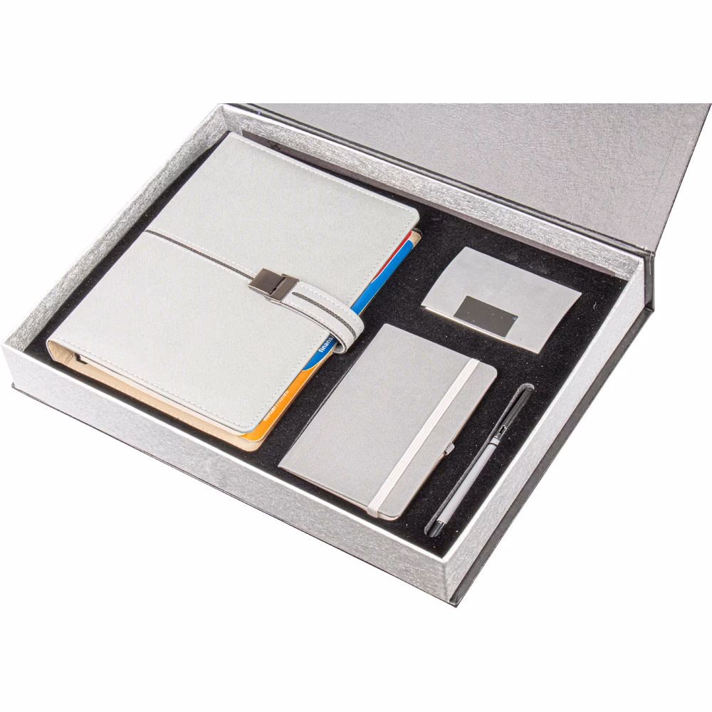 Hediyelik Set - Gri / 38 x 28 x 5,5 cm