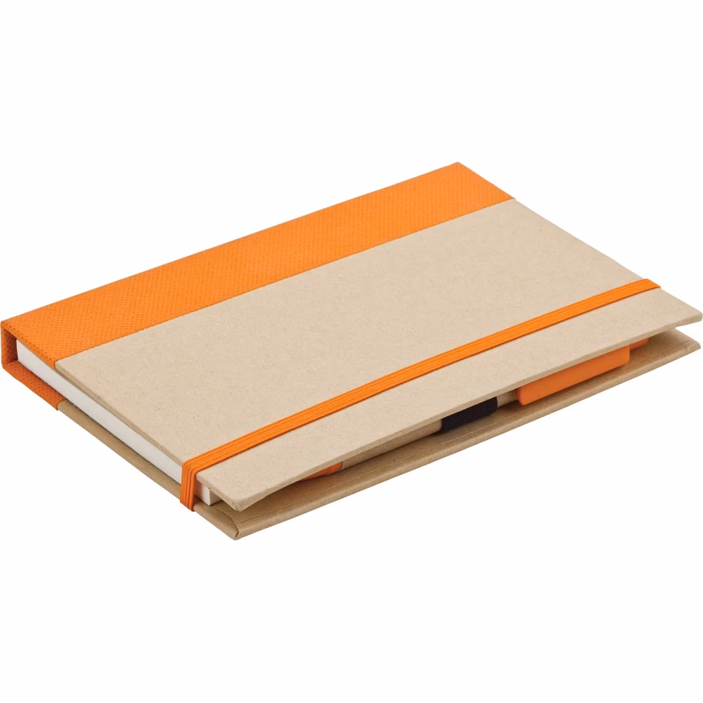 Renkli Yapışkanlı Notluk - Turuncu / 17,5 x 12 x 1,5 cm