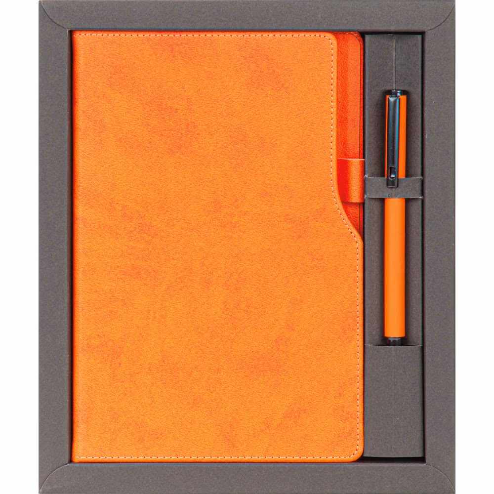 Hediyelik Set - Turuncu / 24,7 x 21 x 2 cm