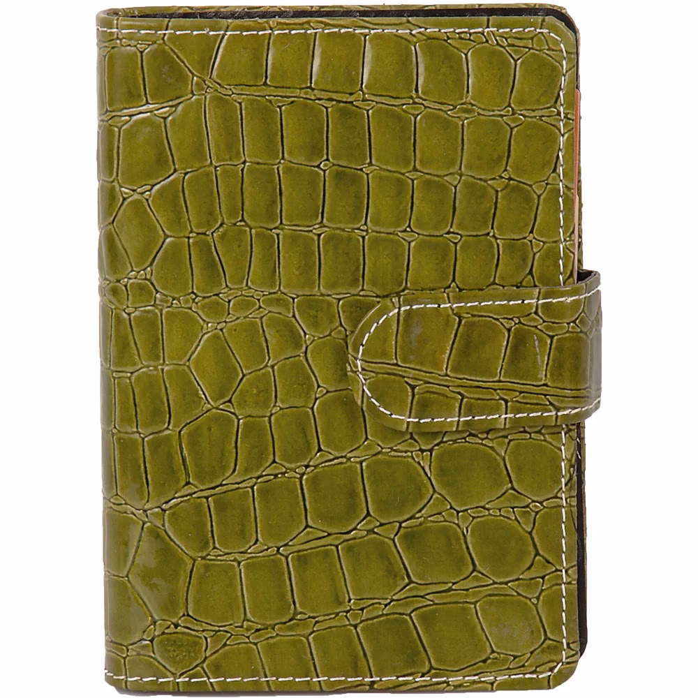 Organizer Cep Defteri - Yeşil / 10,5 x 14,5 cm